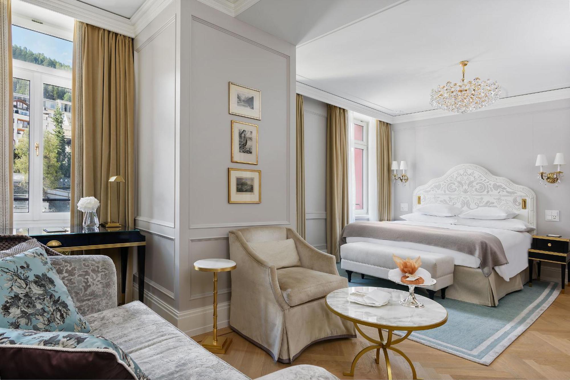 Badrutt's Palace Hotel St Moritz Esterno foto