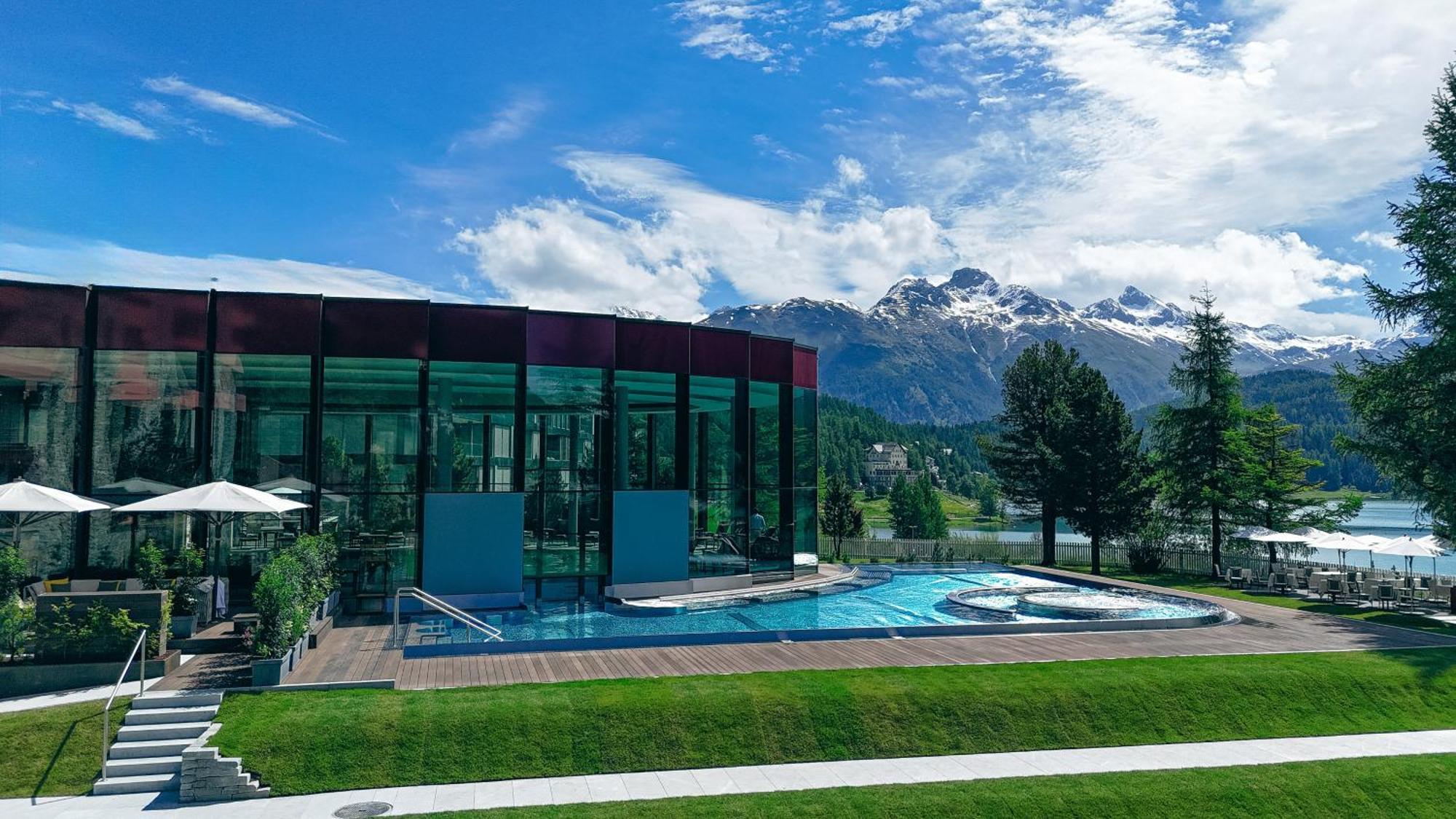 Badrutt's Palace Hotel St Moritz Esterno foto