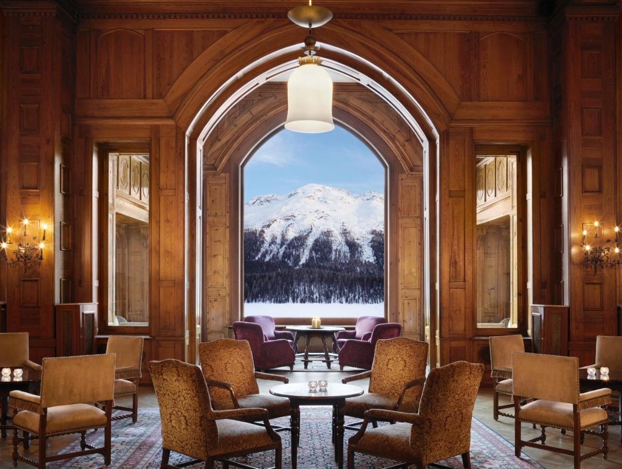 Badrutt's Palace Hotel St Moritz Esterno foto